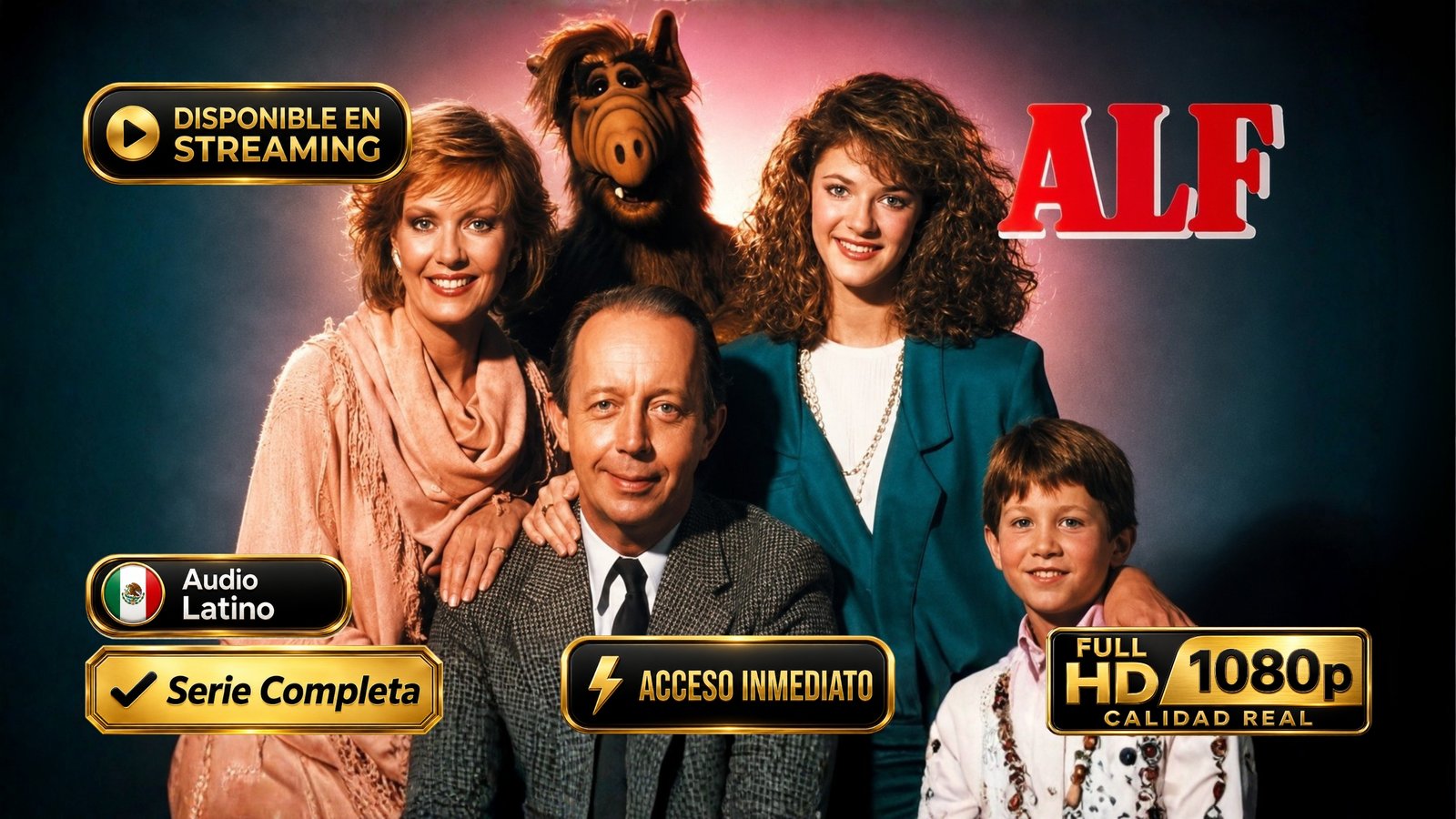 ALF (1986) – Serie Completa Familiar Inolvidable Full HD 1080p Latino | Clásico Remasterizado