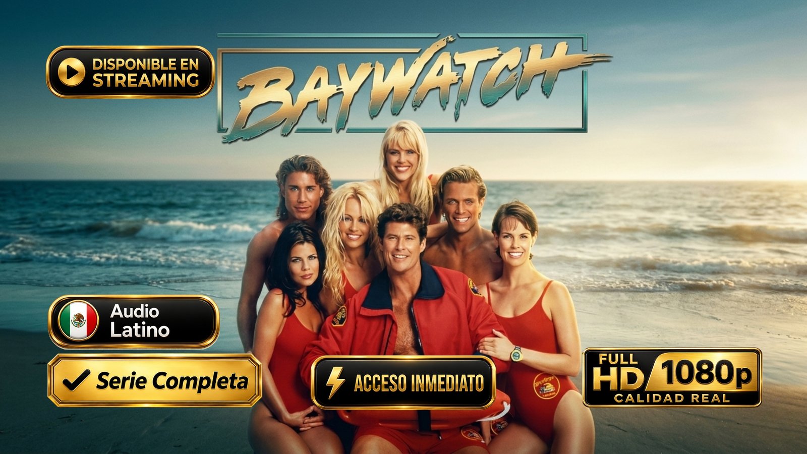 Baywatch (1989) – La serie de acción inolvidable | Serie Completa Latino 1080p HD