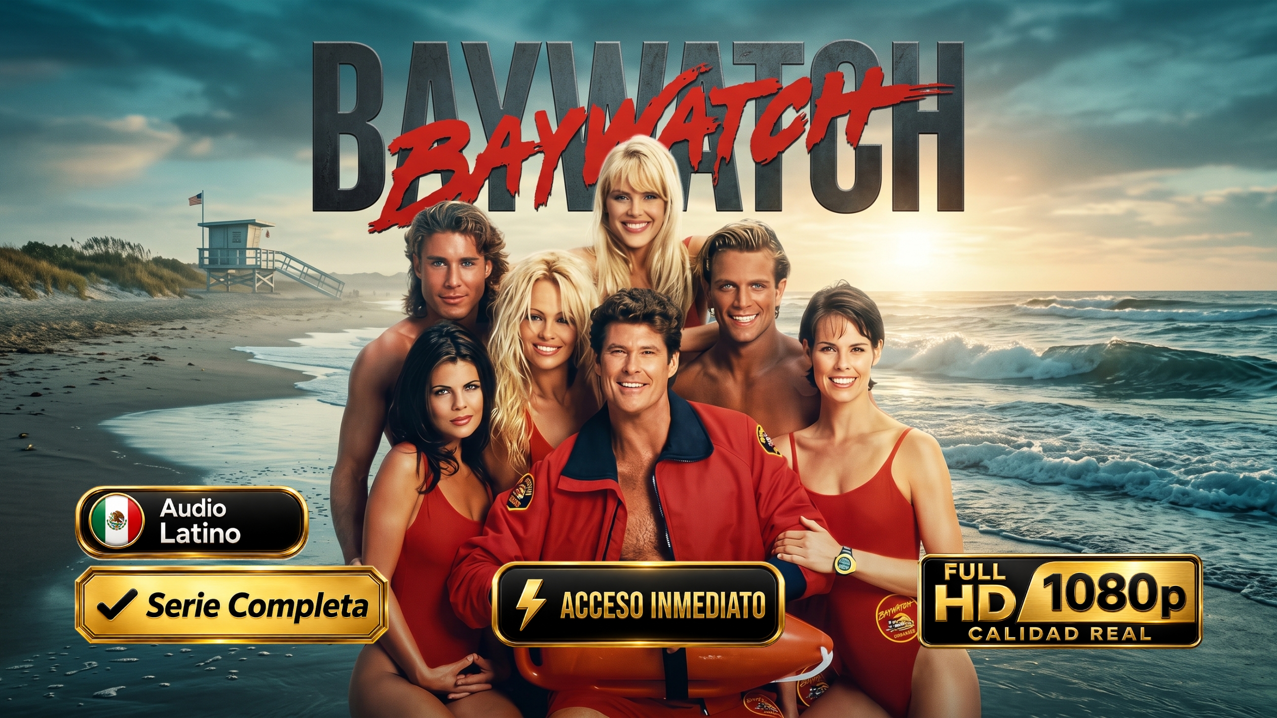 Baywatch (1989) – Serie de Rescate Inolvidable | Completa 1080p Latino/Inglés
