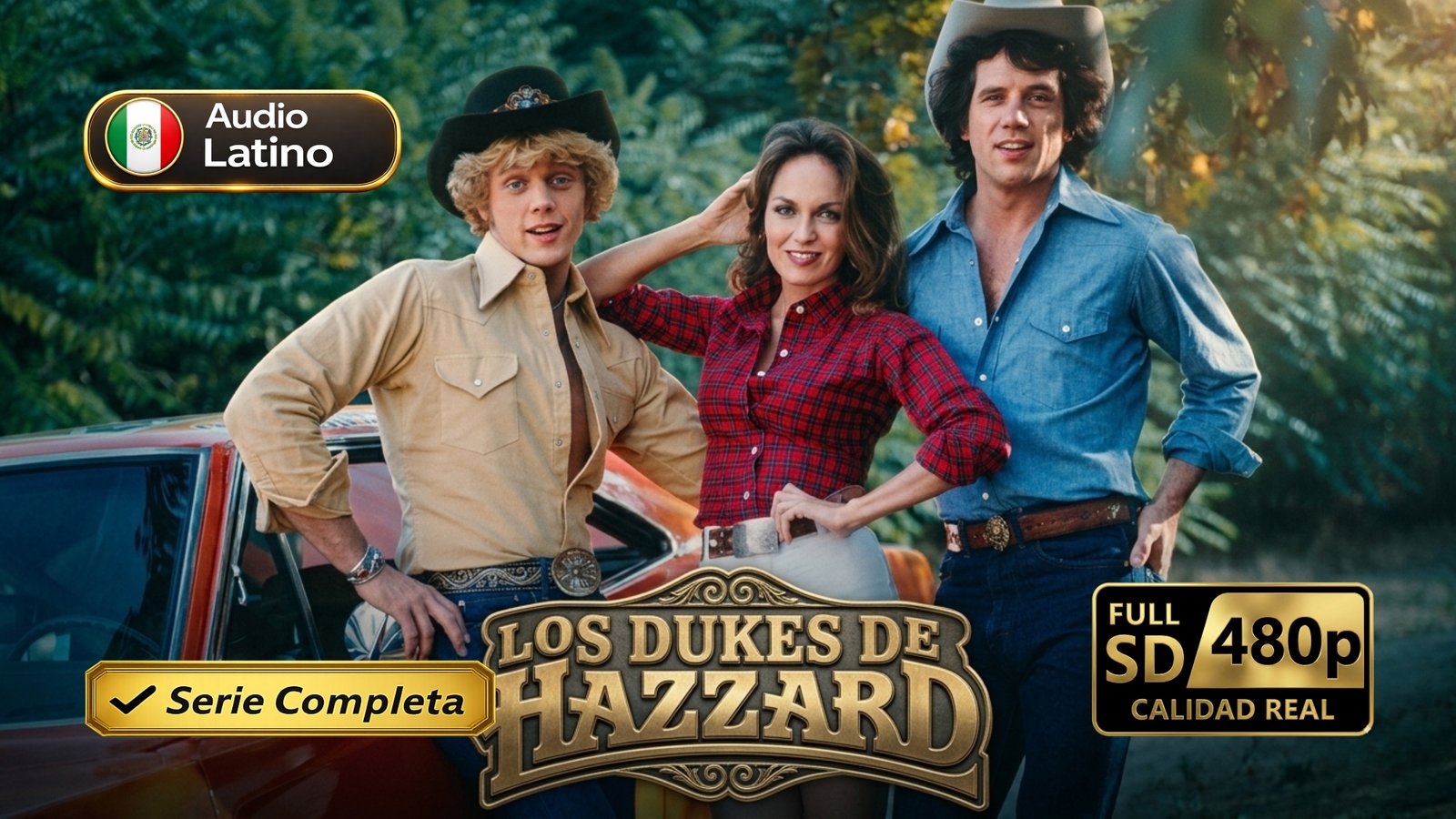 Los Dukes de Hazzard (1979) – Serie completa accion clasica inolvidable | Subtitulada 480p