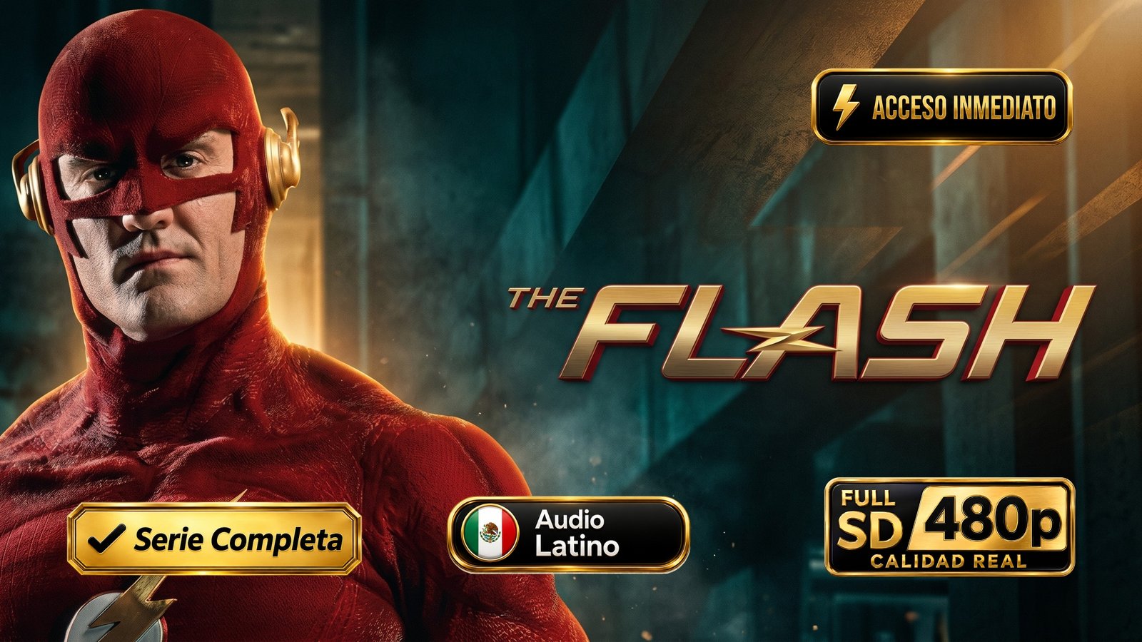 The Flash (1990) – Serie clásica de superhéroes inolvidable | Serie Completa Latino 480p