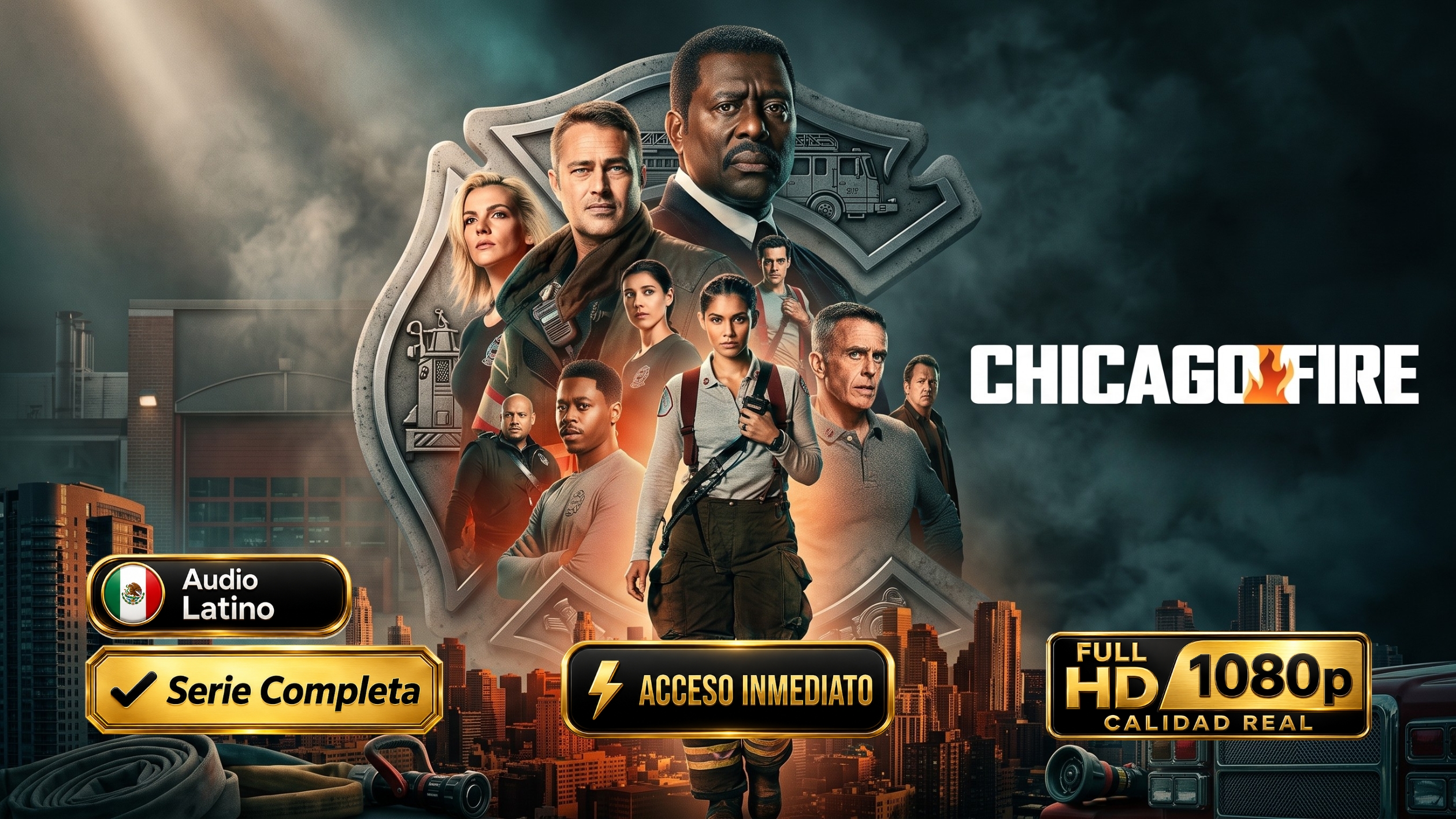 Chicago Fire (2012) – Serie de Bomberos inolvidable | Completa y Actualizada Latino 1080p
