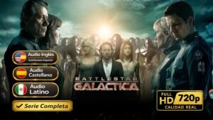 Battlestar Galactica (2004) – Ciencia ficción épica inolvidable | Serie Completa Latino 720p HD
