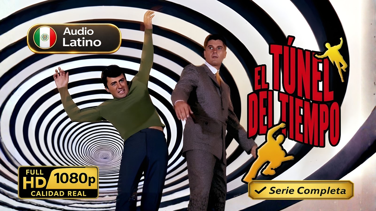 El túnel del tiempo (1966) – Serie clásica de ciencia ficción inolvidable | Serie Completa Latino 1080p HD