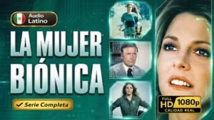 La Mujer Biónica (1976) – Serie completa de ciencia ficción clásica inolvidable | Dual Latino Inglés 1080p HD