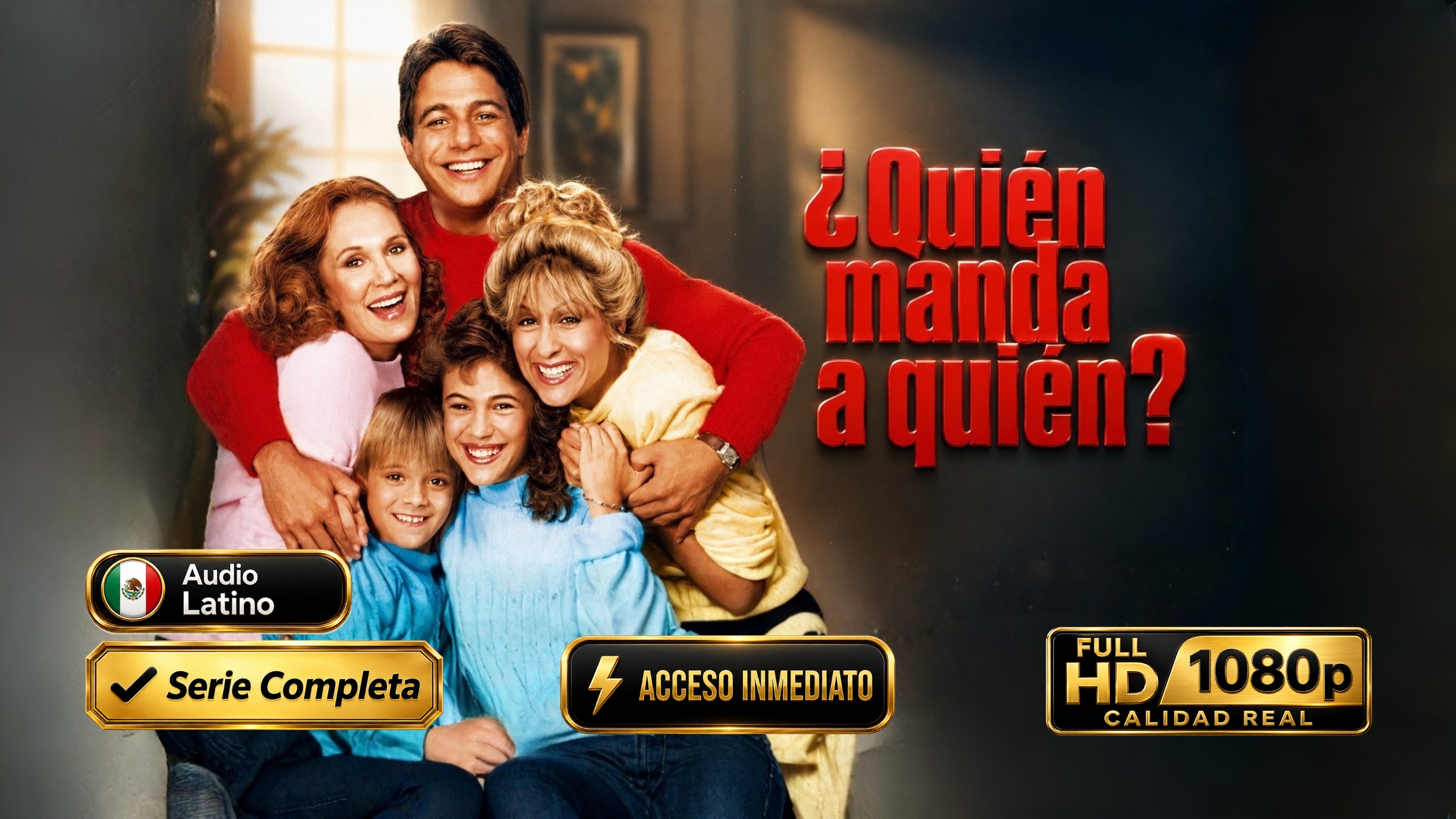 Quién manda a quién (1984) – Sitcom Familiar inolvidable | Serie Completa Latino 1080p HD