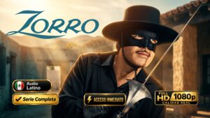 El Zorro (1957) Serie Completa en Color Full HD 1080p | Clásico de Aventura Familiar e Inolvidable