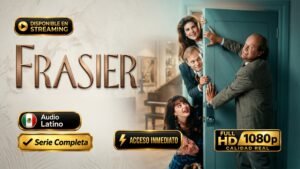 Frasier (1993) – Serie completa de comedia inteligente inolvidable | Dual Latino Inglés 1080p HD