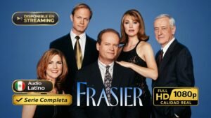 Frasier (1993) – Serie completa de comedia inteligente inolvidable | Dual Latino Inglés 1080p HD