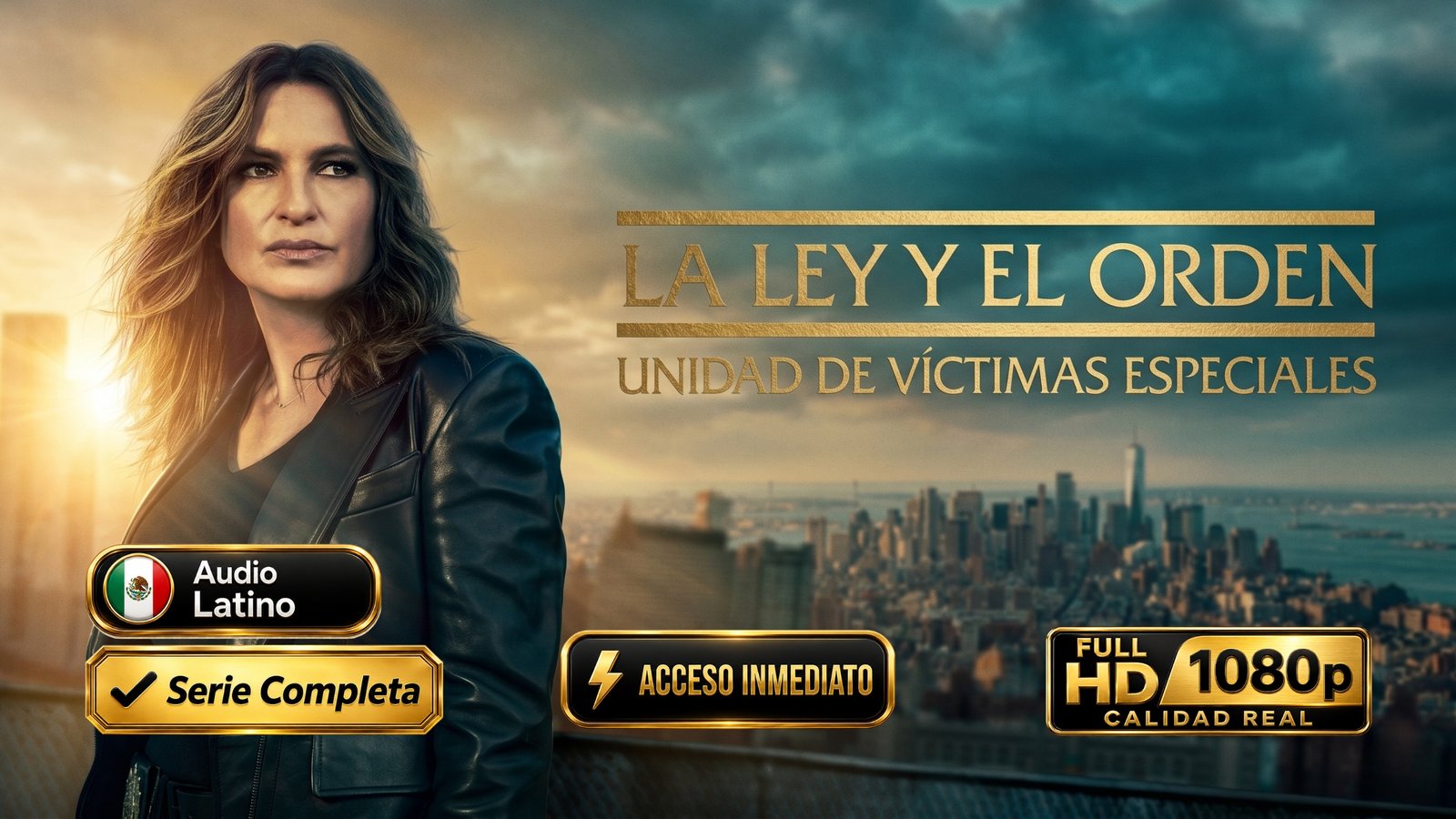 La Ley y el Orden: UVE (1999) – Serie de drama y acción inolvidable Colección Temporadas 1–25 | Latino 1080p