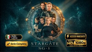 Stargate SG-1 (1997) – Serie Inolvidable Completa 10 Temporadas 214 Episodios 1080p Latino-Inglés