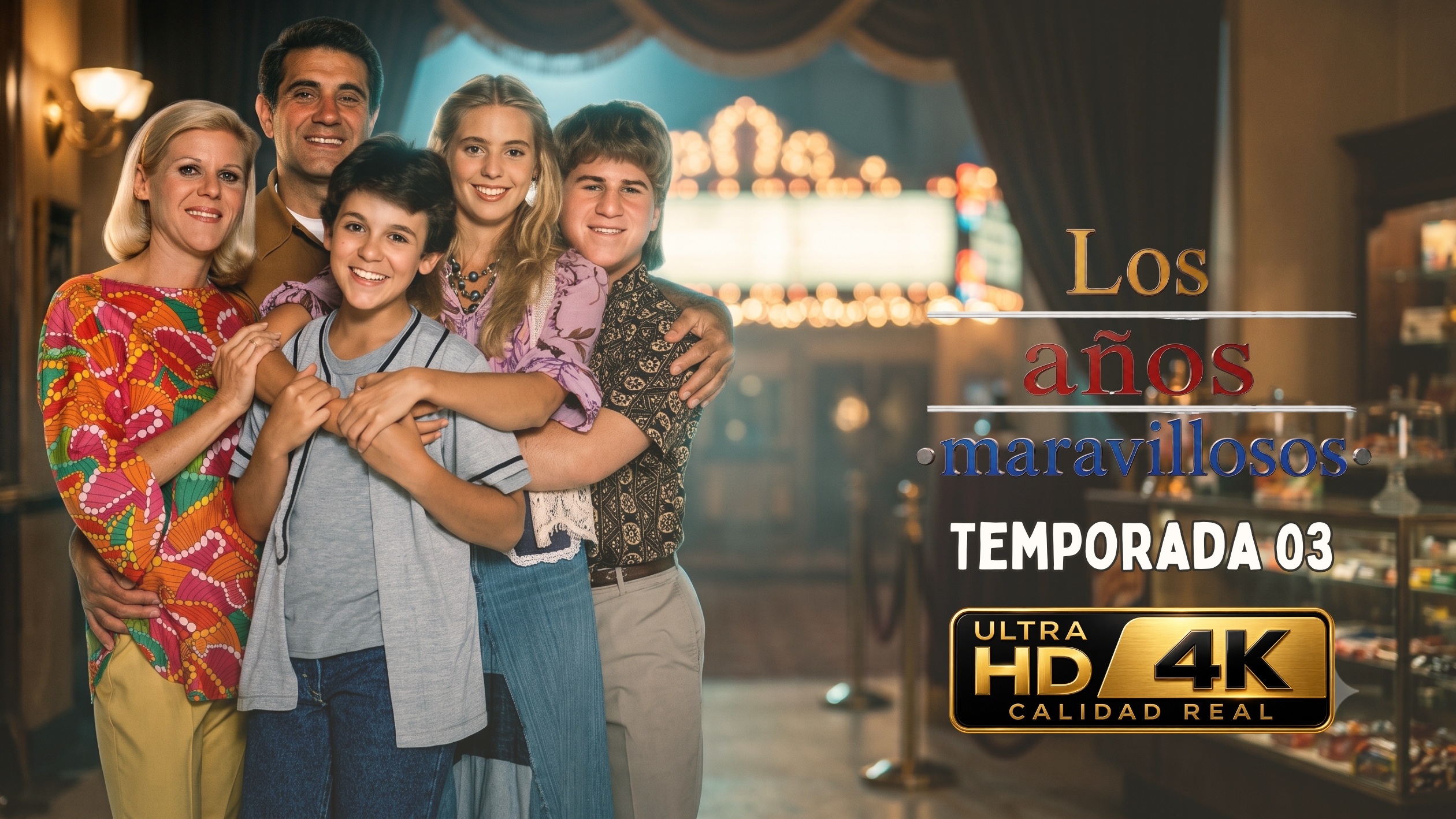 Los años maravillosos (1988) Temporada 03 4K Latino | Clásico Familiar Inolvidable