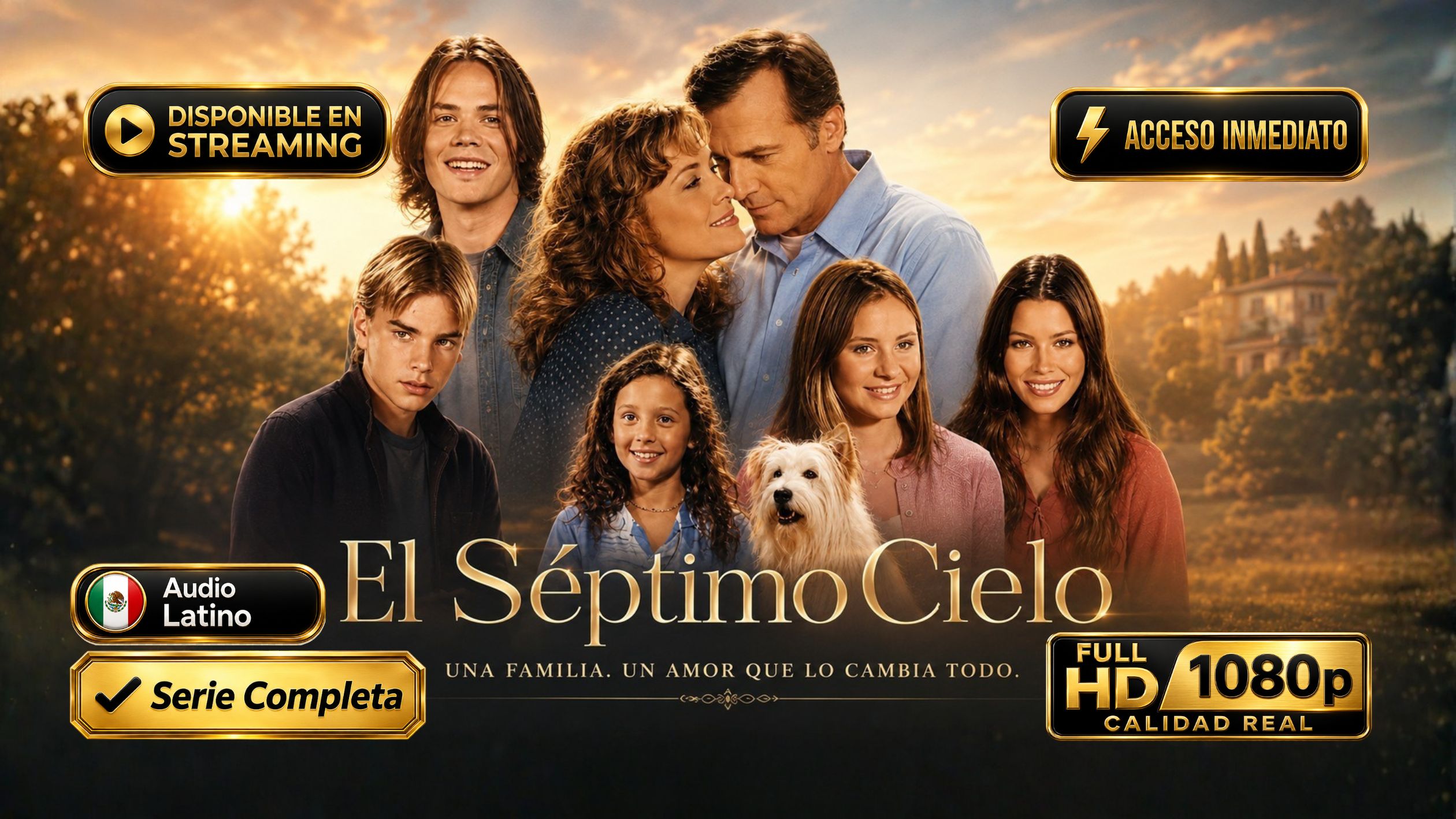 El Séptimo Cielo (1996) Serie Completa Latino | Drama Familiar Clásico e Inolvidable en 1080p