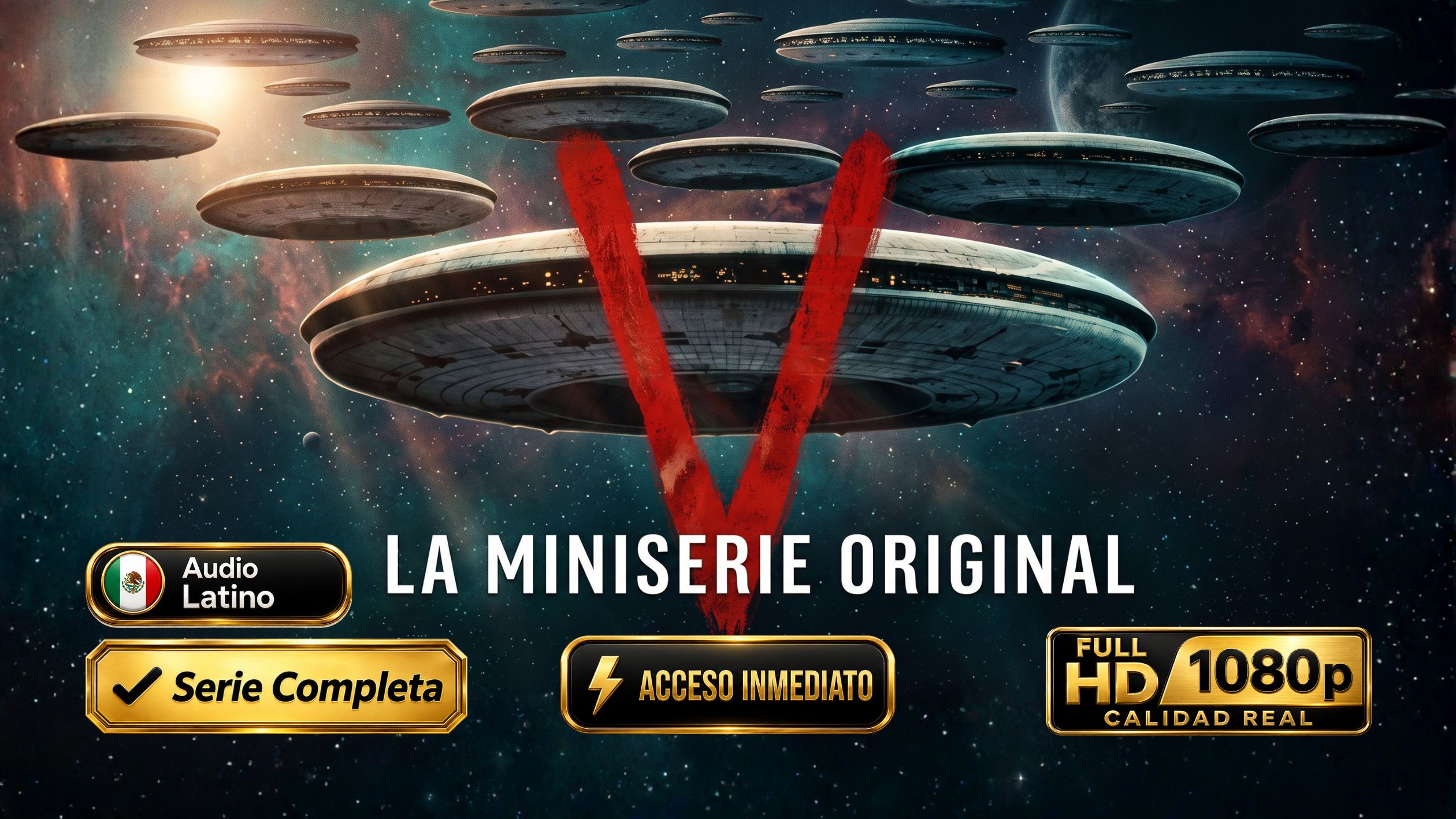 V La Miniserie Original (1983) – Temporada 01 Completa Full HD 1080p Latino | Serie de Ciencia ficción inolvidable