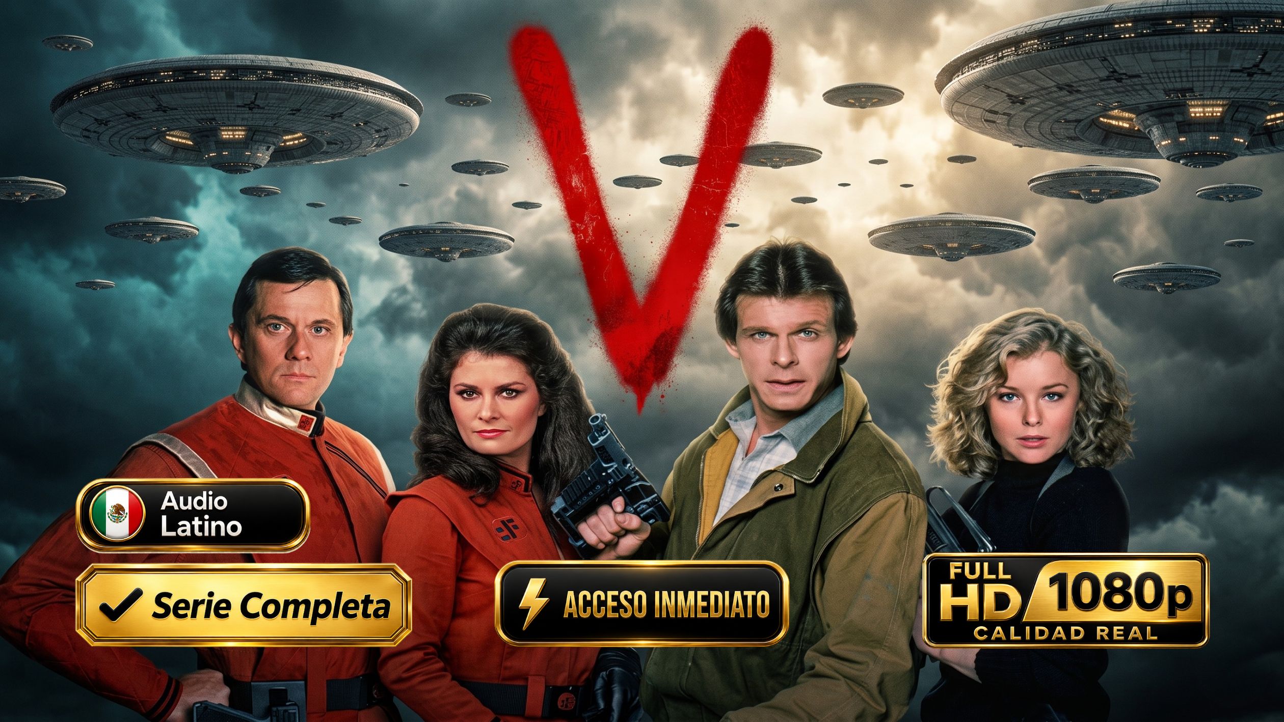 V La Serie (1984–1985) – Temporada 03 Completa Full HD 1080p Latino | Ciencia ficción inolvidable