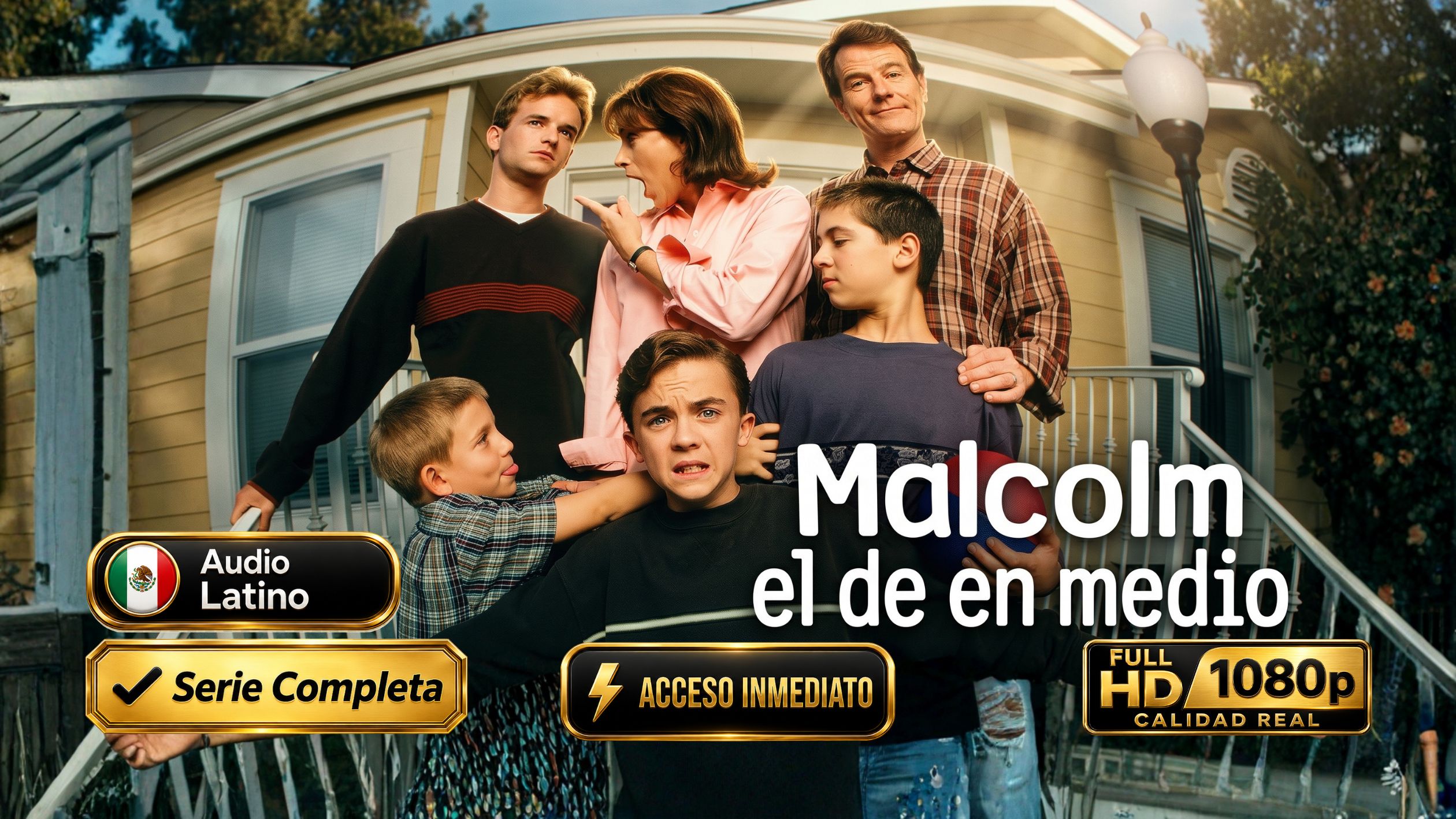 Malcolm el de en medio (2000) – Serie Completa Full HD 1080p Dual Latino-Inglés | Comedia Inolvidable