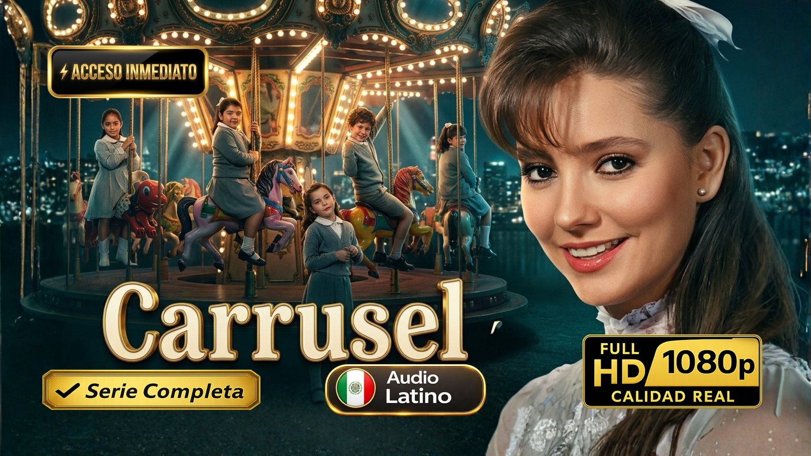 Carrusel (1989) – Serie completa mexicana infantil inolvidable | Latino 1080p HD