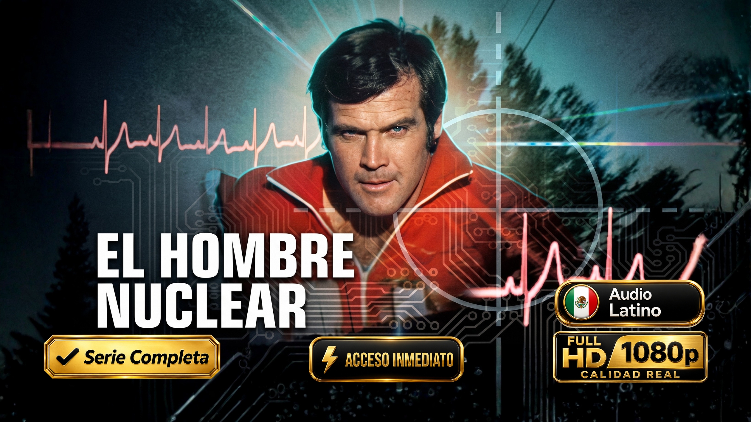 El Hombre Nuclear (1974) Serie Completa 1080p Latino | Clásico e Inolvidable de Ciencia Ficción y Acción
