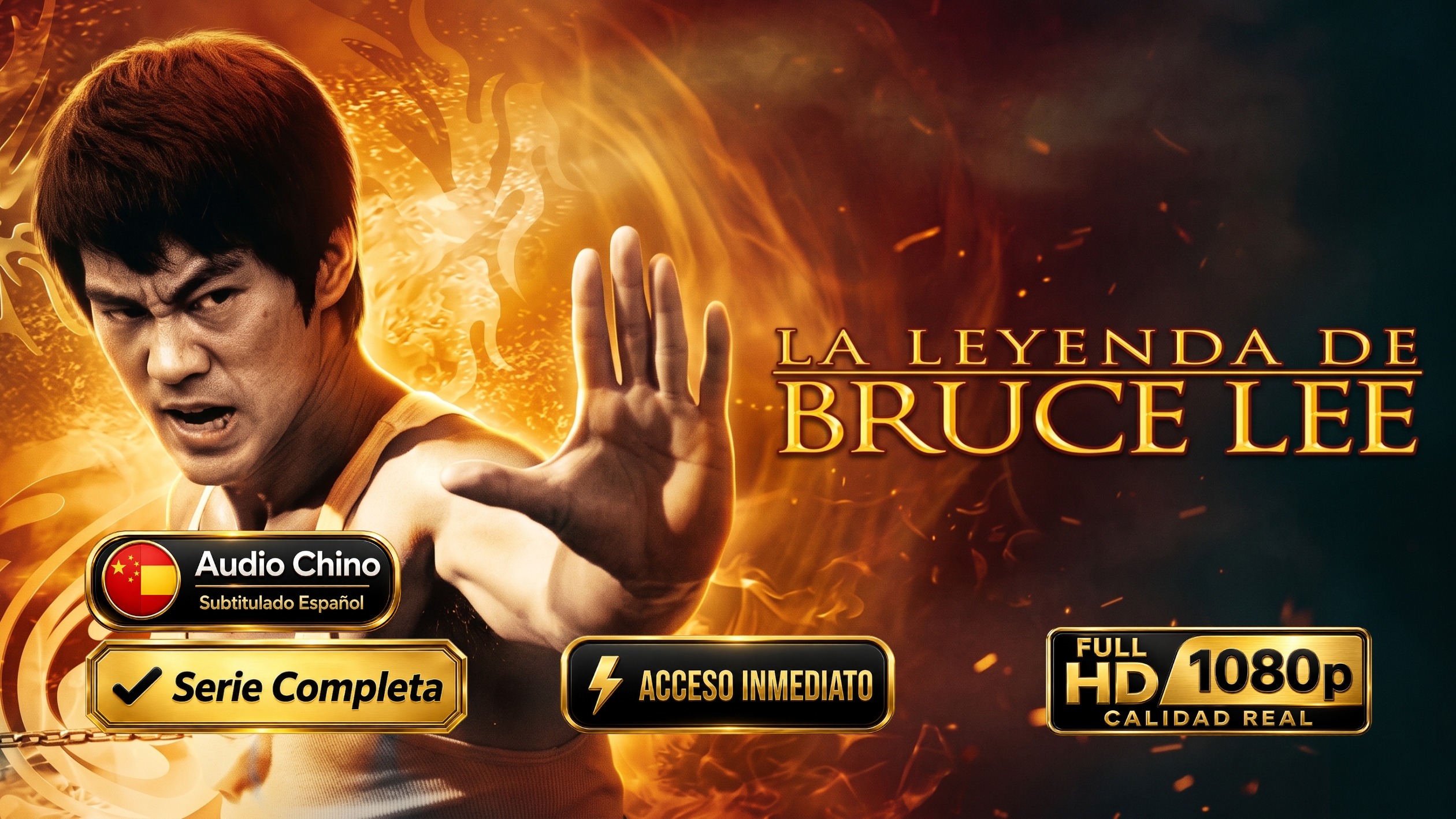 La leyenda de Bruce Lee (2008) Serie Completa 1080p Sub Español | Historia Inolvidable de Artes Marciales