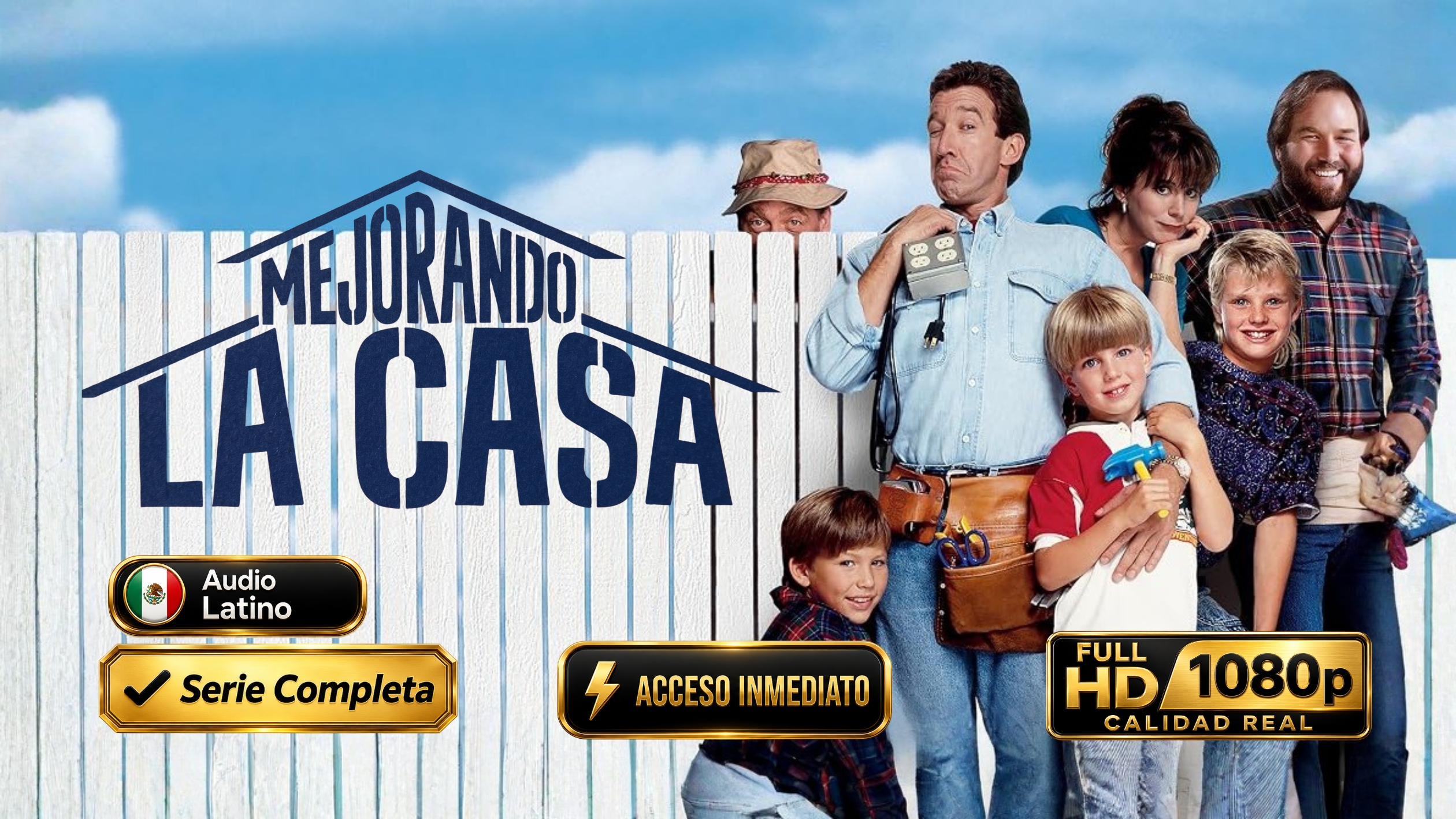 Mejorando la casa (1991) – Clásico de Comedia Familiar e Inolvidable Completo en Full HD 1080p Latino