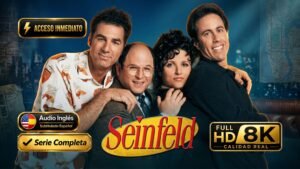 Seinfeld (1989) – Serie de Comedia inolvidable Completa Edición 8K Ultra HD HDR | Inglés 5.1 + Multisub