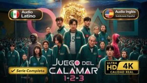 El juego del calamar (2021) – Serie completa coreana inolvidable | Latino 4K UHD