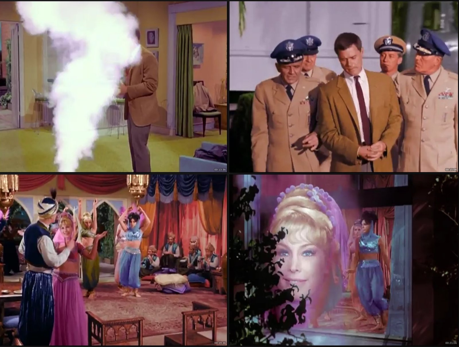 Sueño con Jeannie (1965) – Serie clásica de comedia inolvidable | Serie Completa Latino 480p - Imagen 4