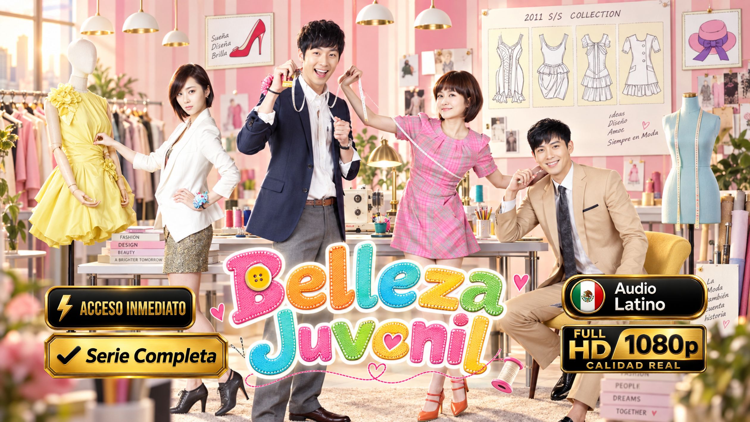 Belleza juvenil (2011) – Serie Inolvidable Completa 20 Episodios | 1080p Español Latino