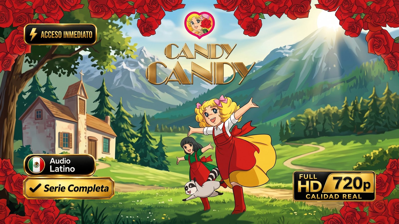 Candy Candy (1976) – Anime Clásico Inolvidable | Completa 720p Latino