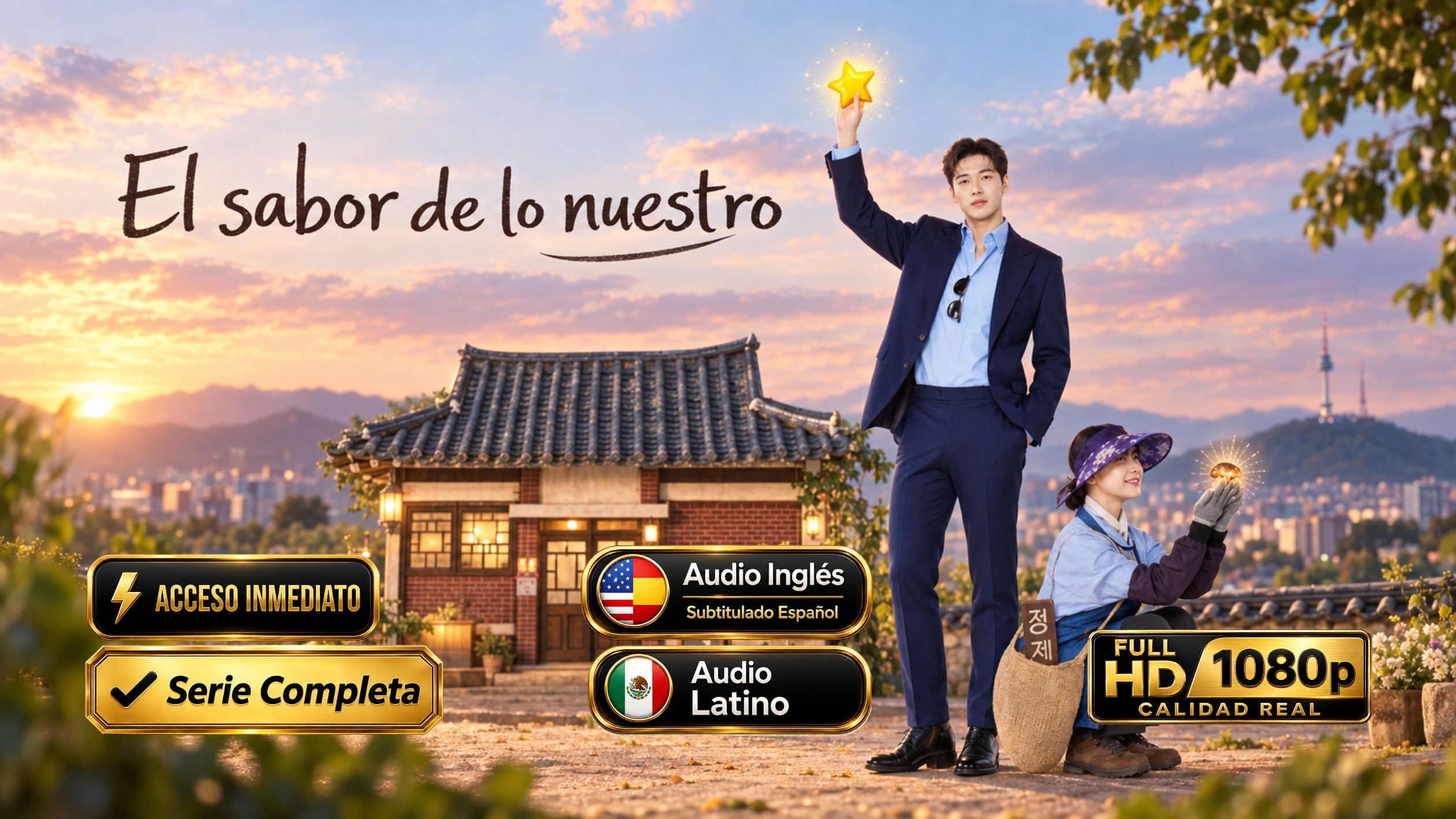 El sabor de lo nuestro (2025) – Serie Inolvidable completa 10 Episodios | 1080p Latino, Coreano y Portugués