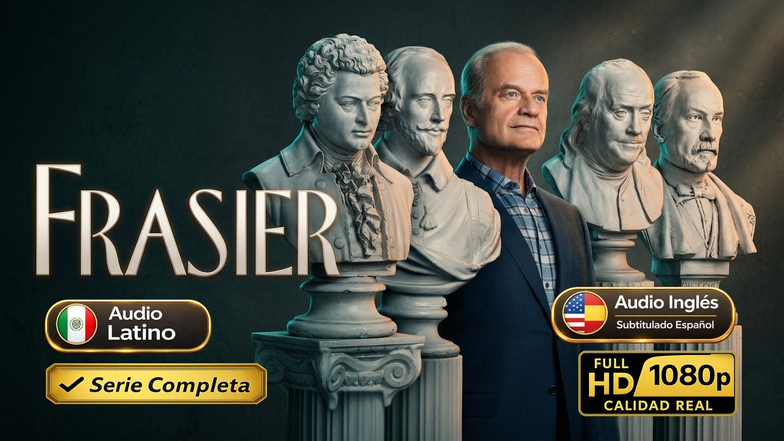 Frasier (2023) – Nueva serie de comedia moderna | Serie Completa Latino 1080p HD