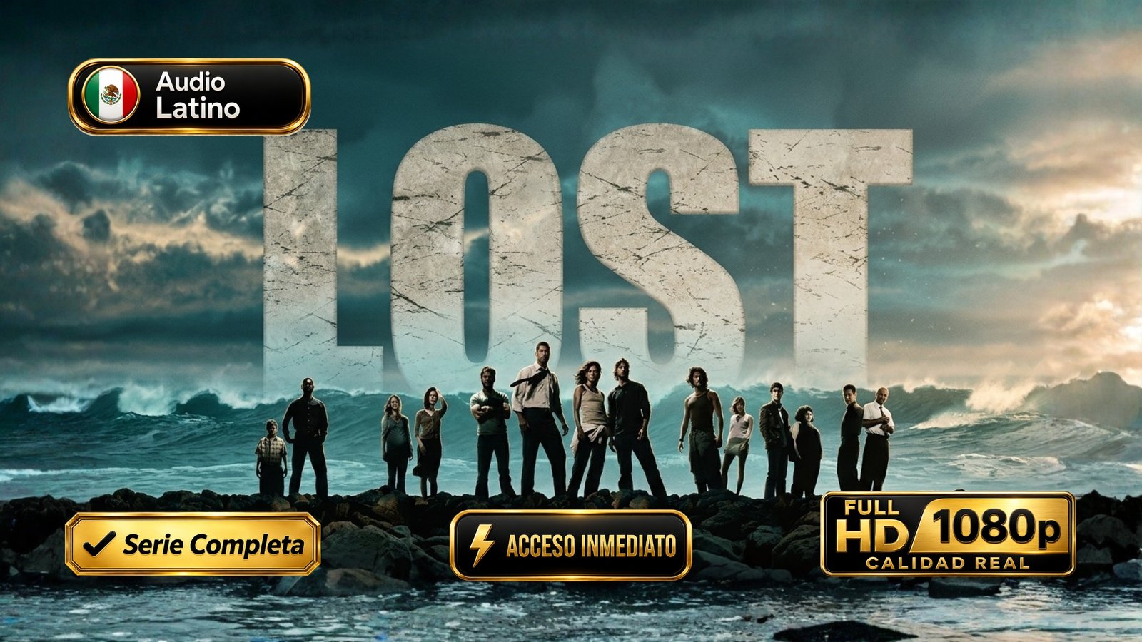 Lost (2004) – Serie Completa de Misterio y Supervivencia inolvidable | Dual Latino/Inglés 1080p