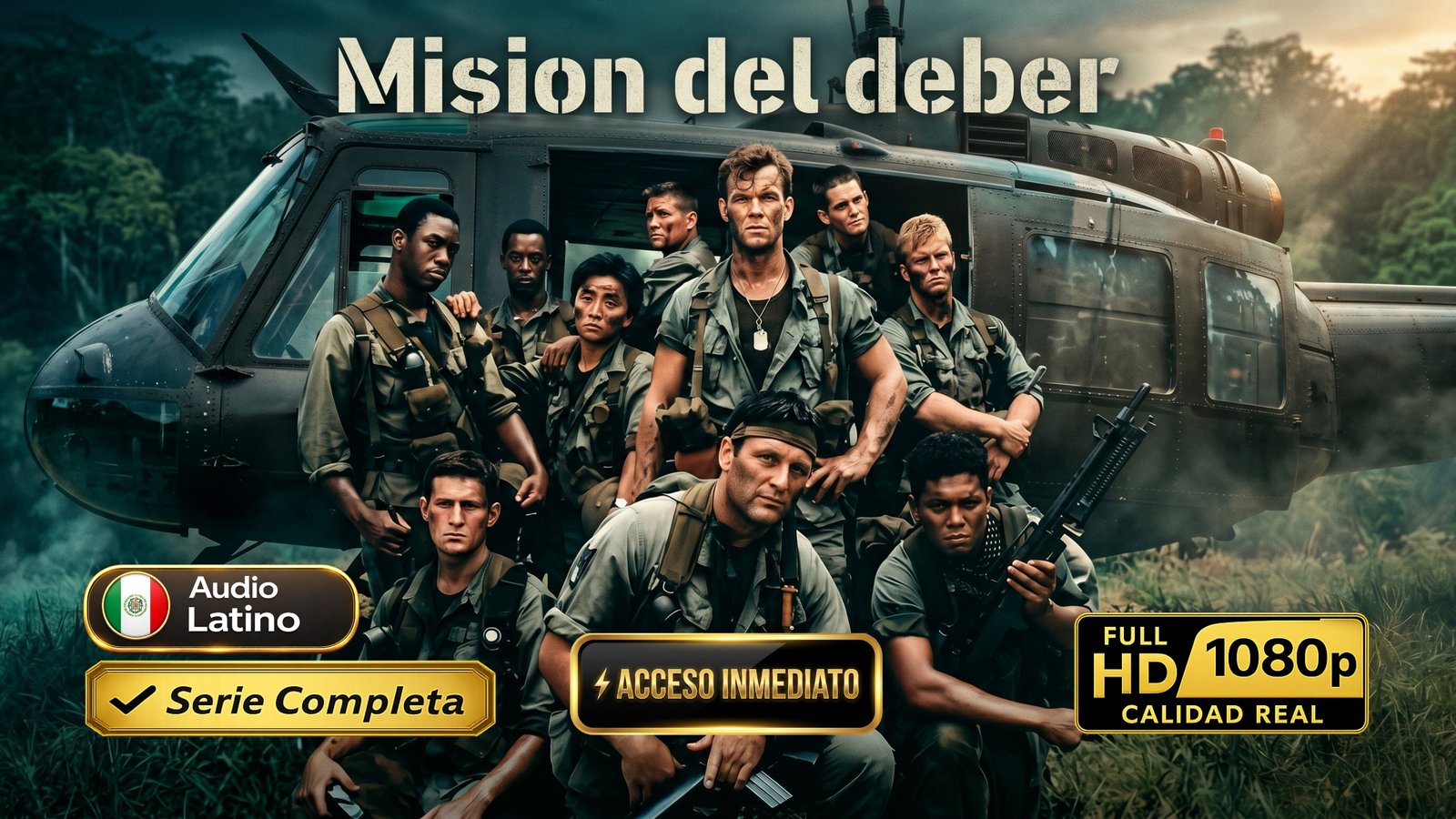 Misión del Deber (1987) – Serie Bélica Completa e Impactante | Latino 1080p
