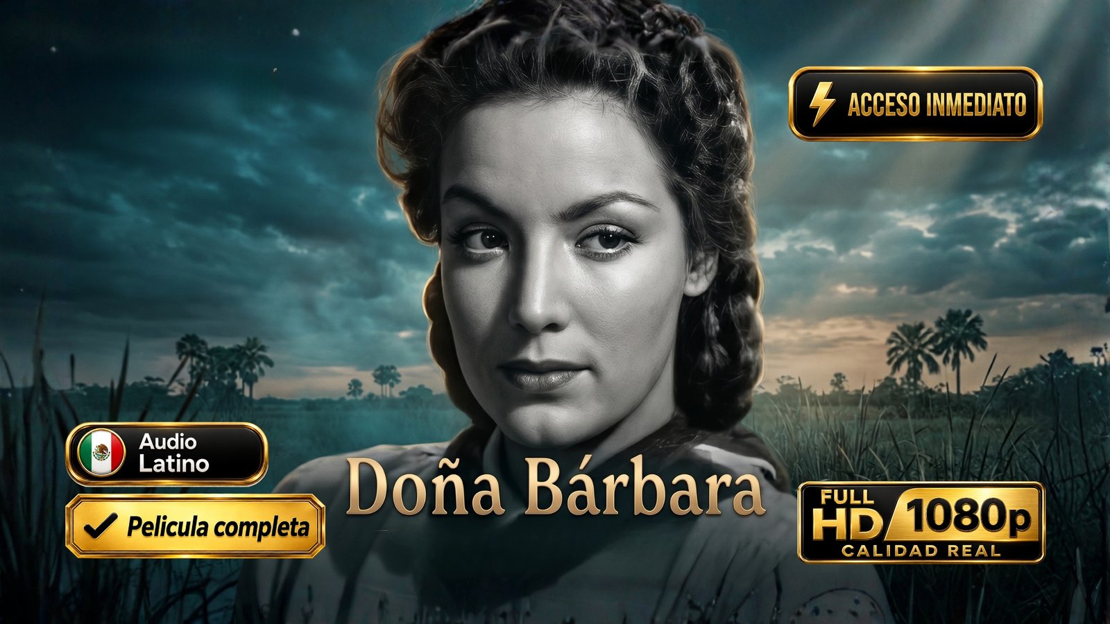 Doña Bárbara (1943) – Clásico Inolvidable del Cine de Oro con María Félix 1080p