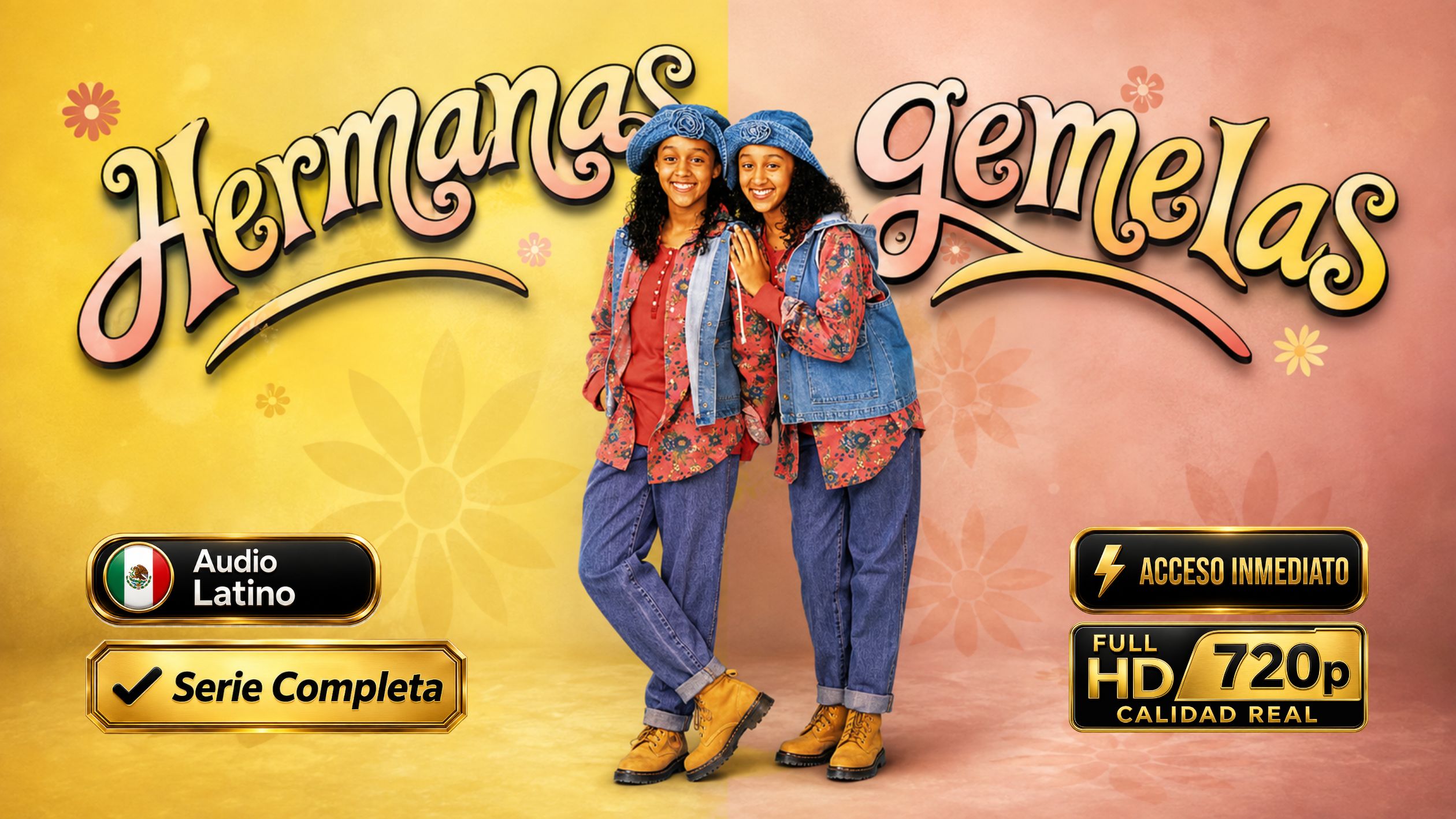Hermanas gemelas (1994) – Serie Divertida Inolvidable Completa 6 Temporadas 119 Episodios | 720p Latino