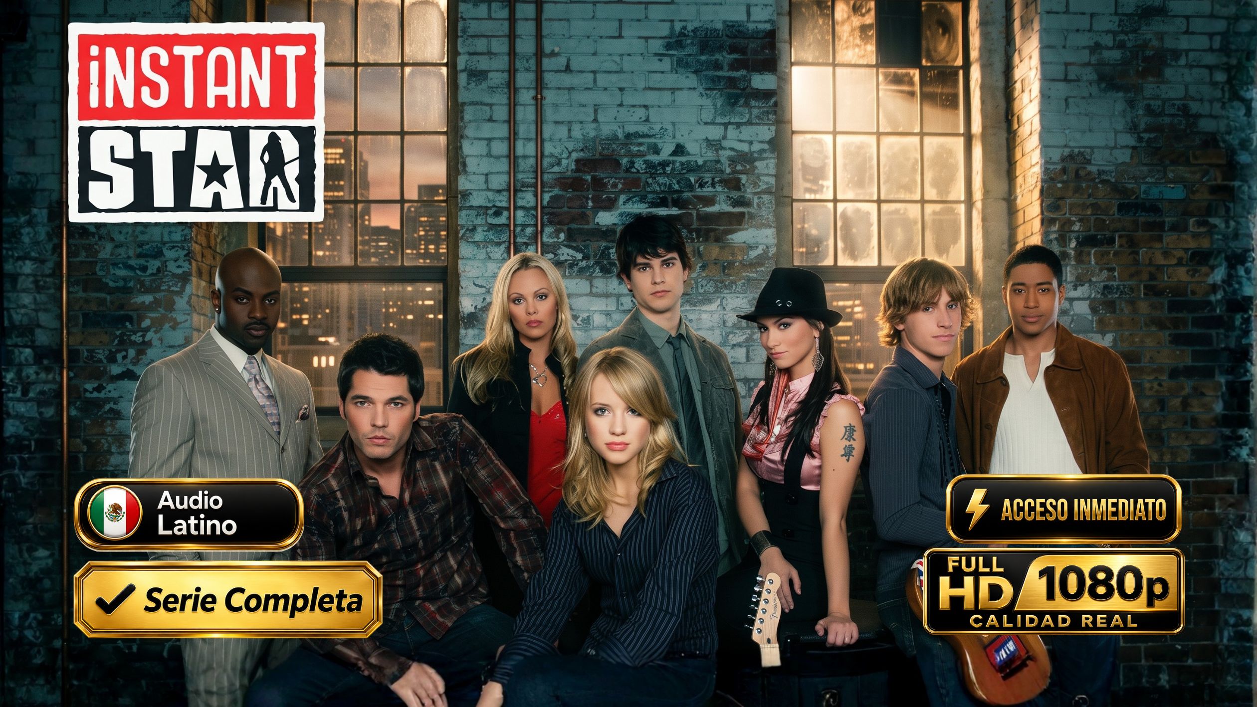 Instant Star (2004) – Serie Completa Inolvidable Full HD 1080p Latino | 04 Temporadas