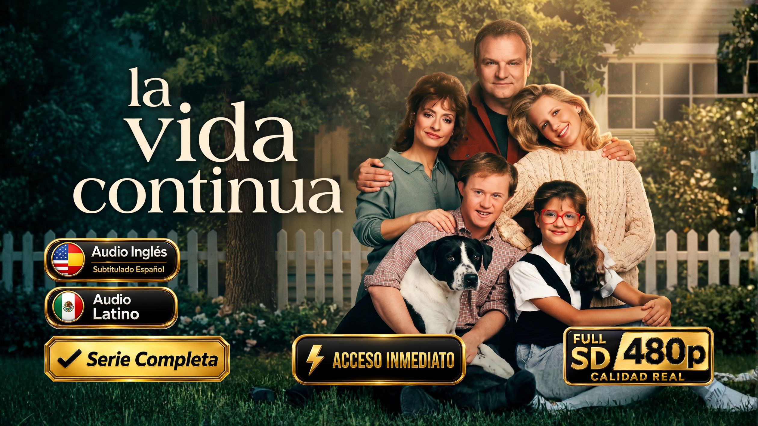 La vida continúa (1989) – Serie Completa 04 Temporadas Dual Español-Inglés | Drama Inolvidable