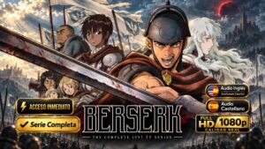 Berserk (1997) – Serie Inolvidable Completa 25 Episodios 1080p Multi Español-Inglés-Japonés