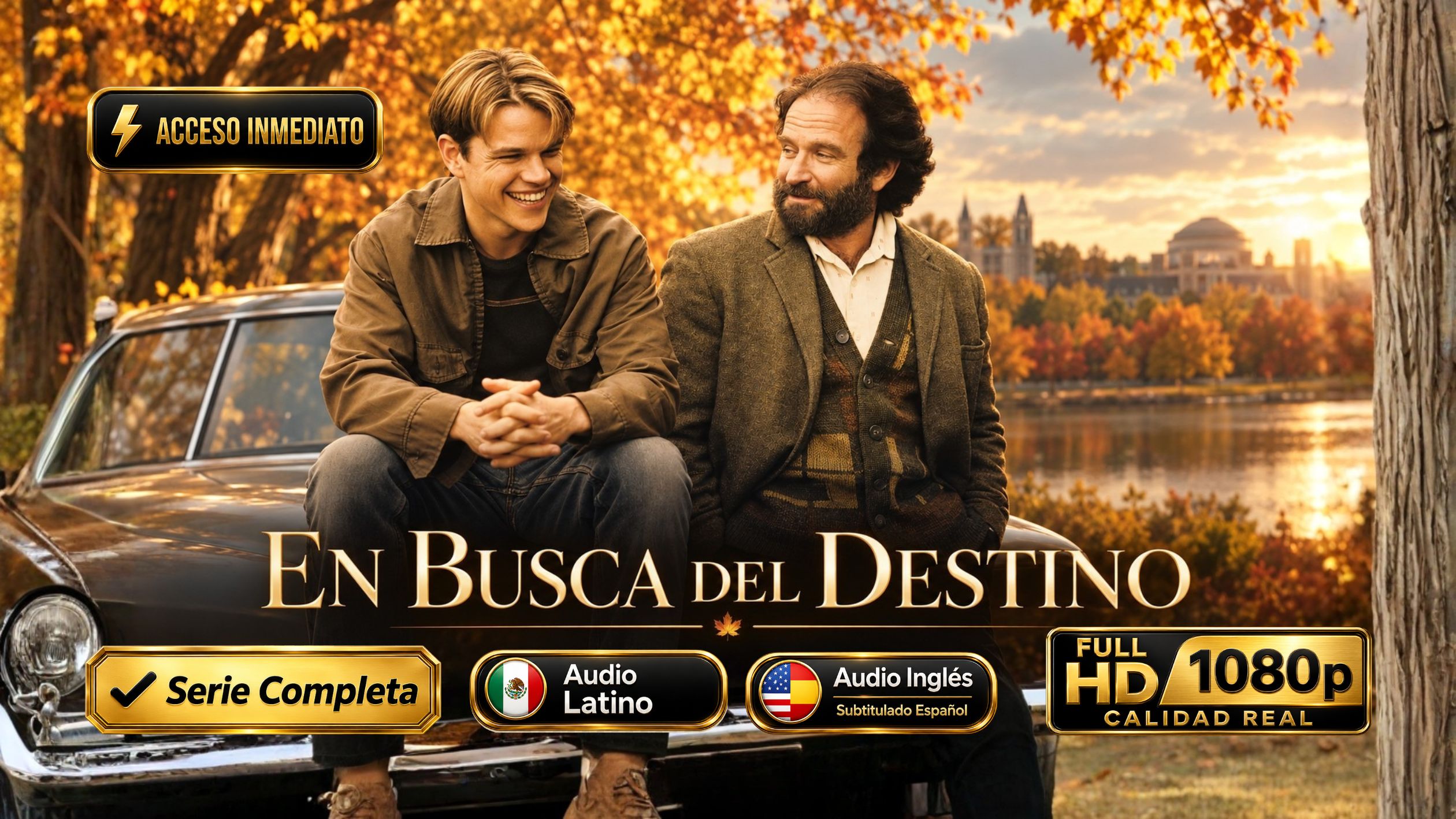 En busca del destino (1997) – Emotiva Película Inolvidable 1080p Latino-Inglés + Subtítulos