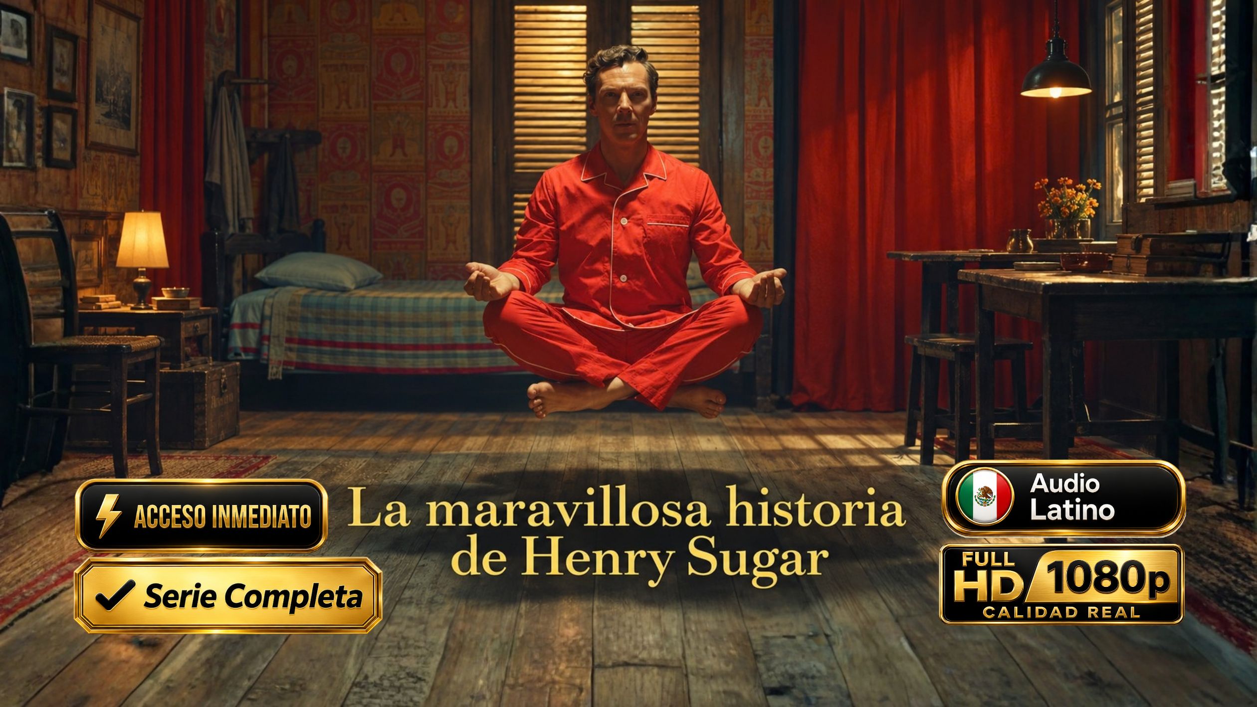 La maravillosa vida de Henry Sugar (2023) – Película Inolvidable Completa 1080p Latino