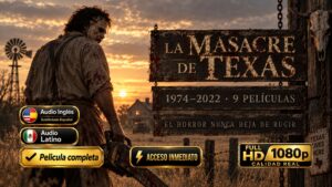 Saga La Masacre de Texas (1974–2022) – Terrorífica Inolvidable Colección Completa de 9 Películas 1080p Latino-Inglés + SUB