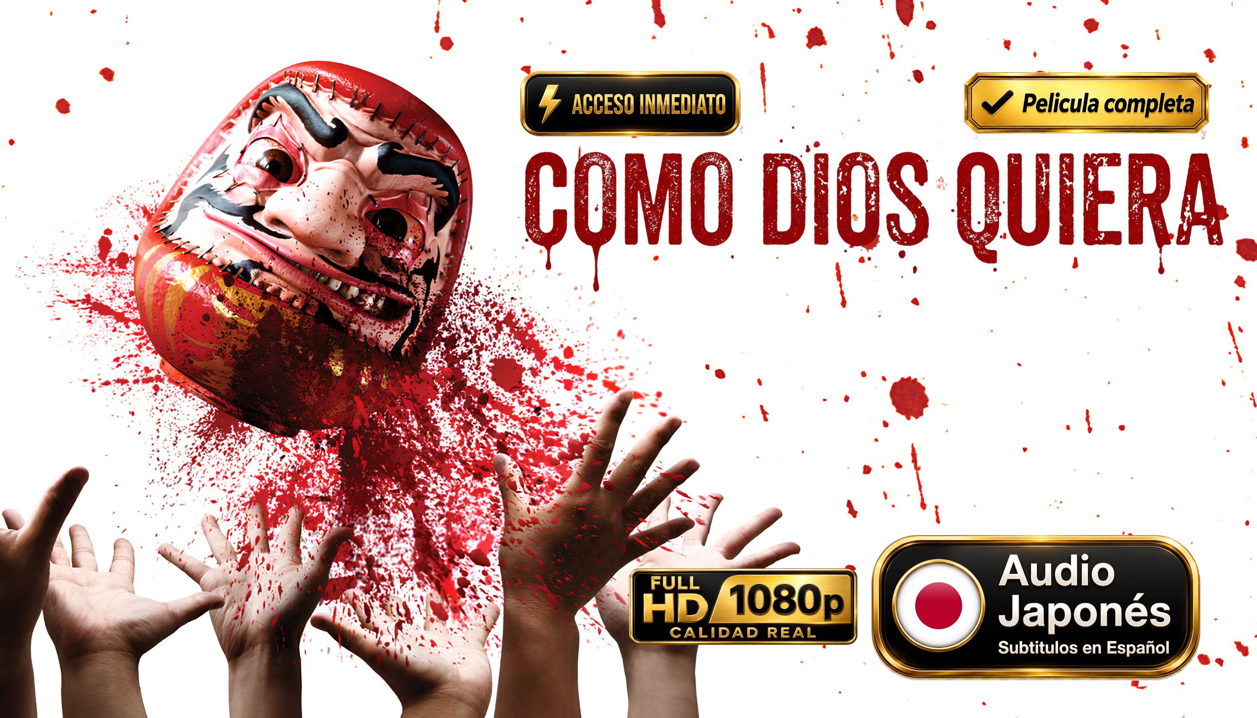 As the Gods Will (2014) en Full HD 1080p, audio japonés y subtítulos en Español Latino. Terror y supervivencia dirigido por Takashi Miike.