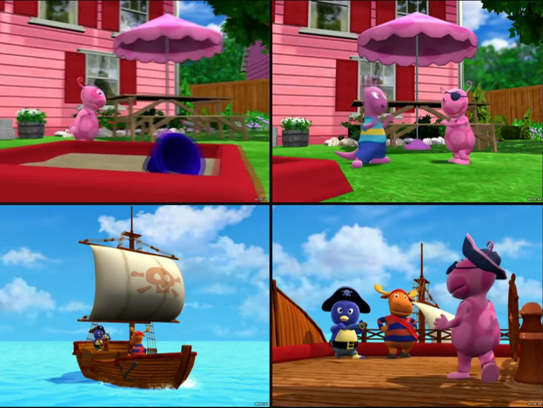 Los Backyardigans (2004) – Serie Inolvidable Completa 4 Temporadas | 80 Episodios 480p Español Latino - Imagen 2