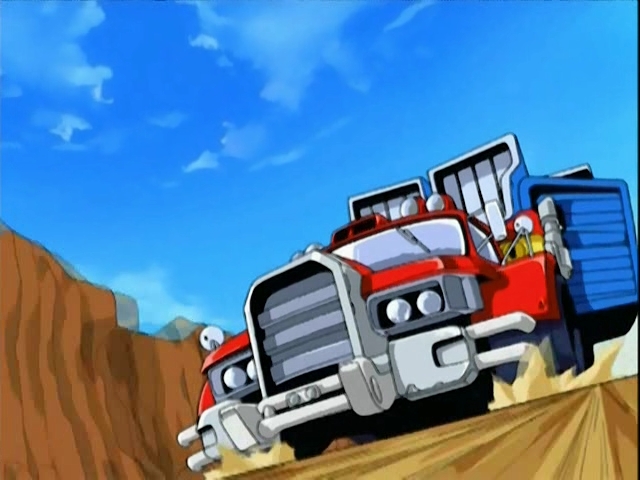 Transformers Armada 2002 - Captura del episodio 01 Primer Encuentro