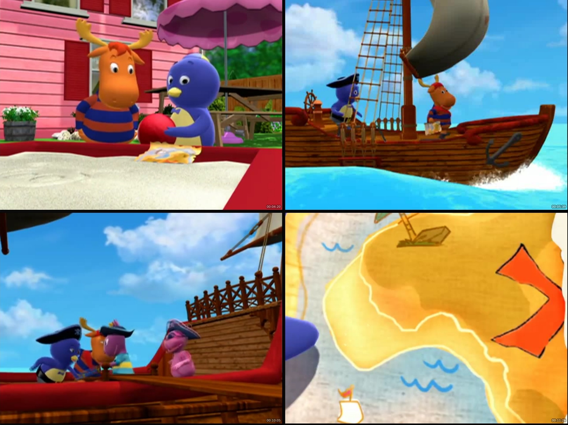 Los Backyardigans (2004) – Serie Inolvidable Completa 4 Temporadas | 80 Episodios 480p Español Latino - Imagen 3