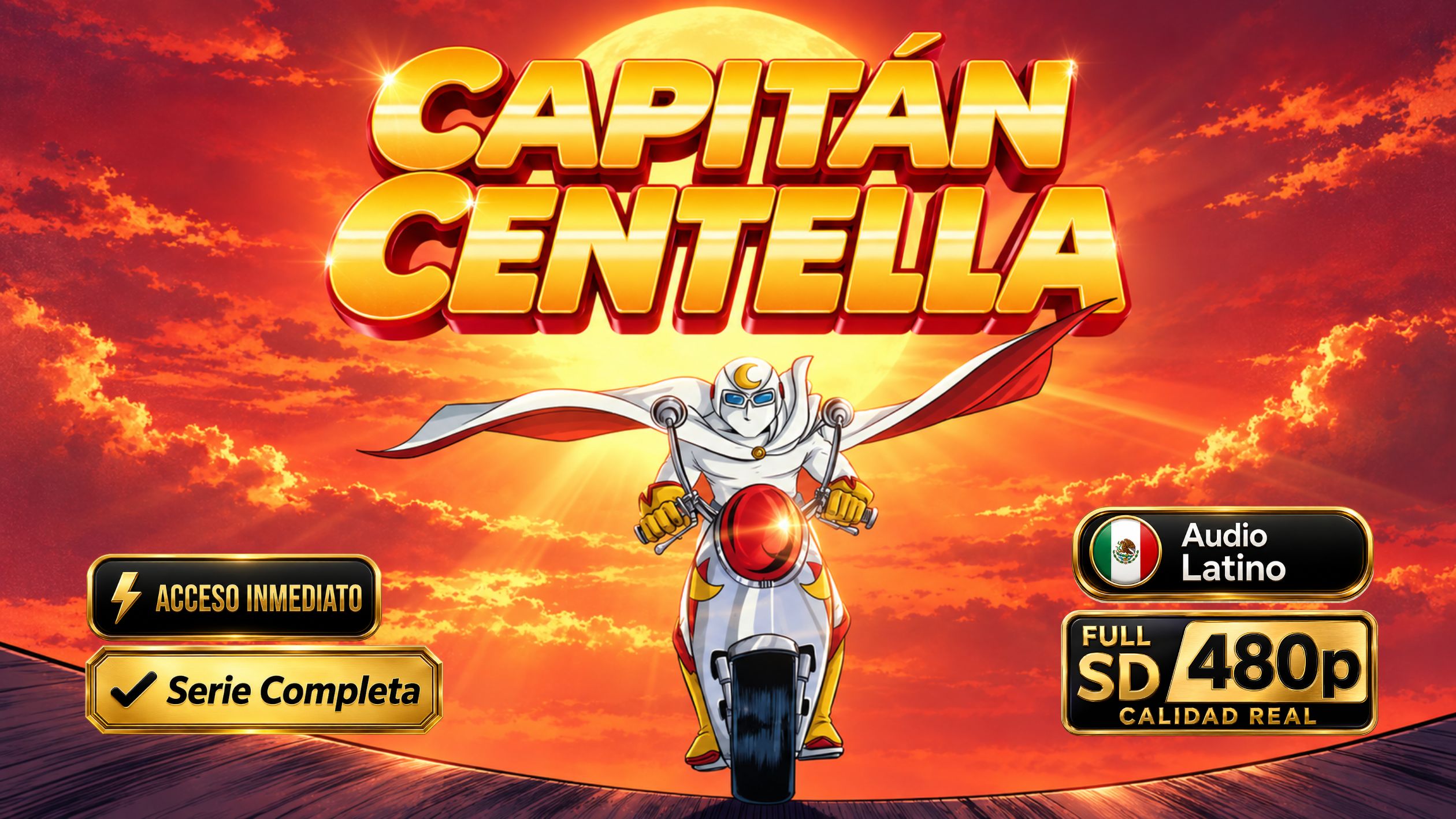 Capitán Centella (1972) – Anime Clásico Inolvidable Edición Latina 32 Episodios 480p