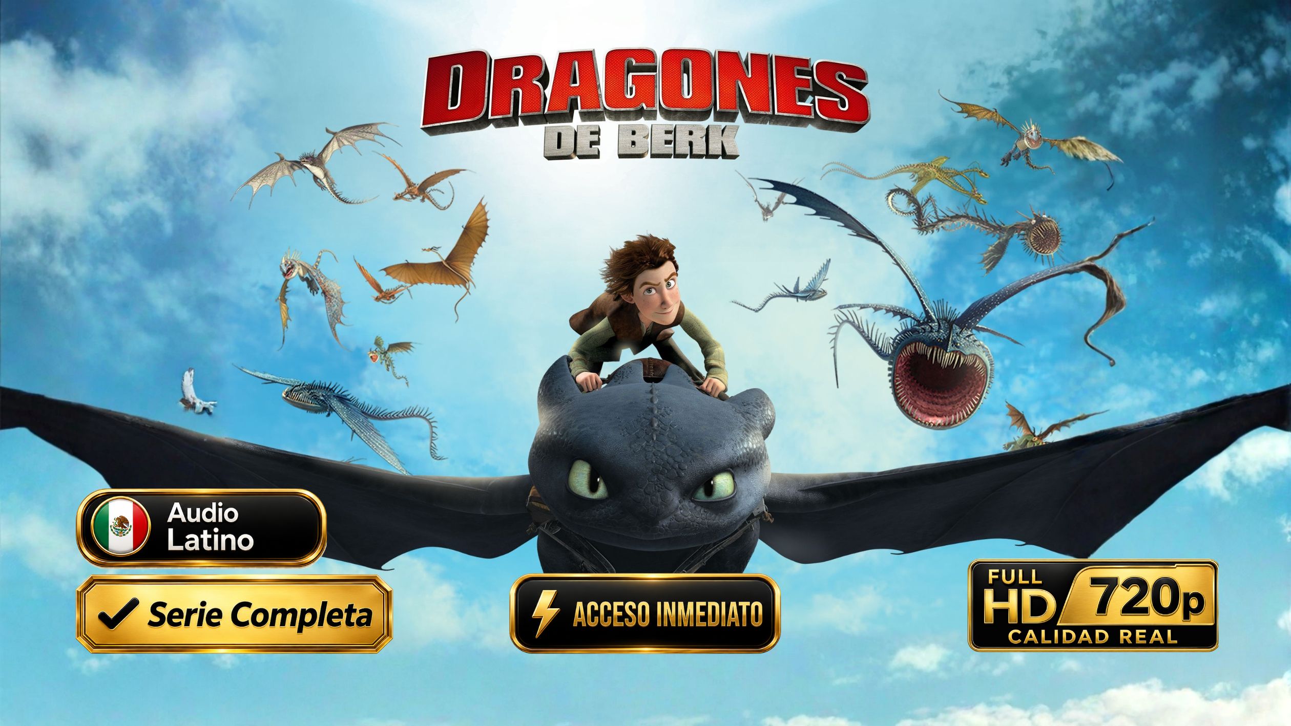 Dragones (2012) – Legendaria e Inolvidable Serie Completa | 720p Latino